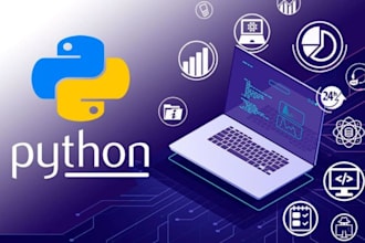 build scalable full stack python django backend, rest API and web dev
