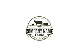 make an custom lawn care, agriculture and farming logo
