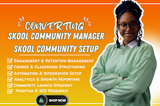 skool community setup skool community setup skool community manager skool setup