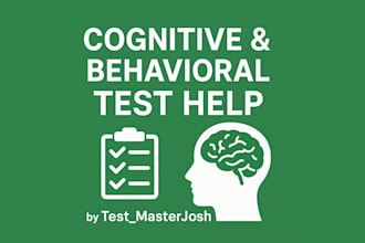 do cognitive test for you