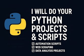 code your python scripts