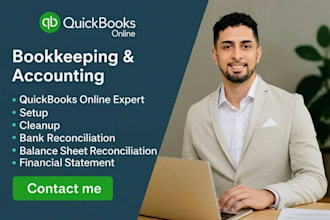do bookkeeping and accounting using quickbooks online