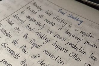 write anything with my beautiful handwriting
