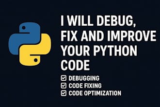 do python development and debugging services