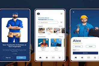 develop handyman app, home repair, hvac app, on demand app, task service app