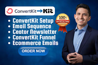 setup kit convertkit email sequence kit automation kit convertkit landing page