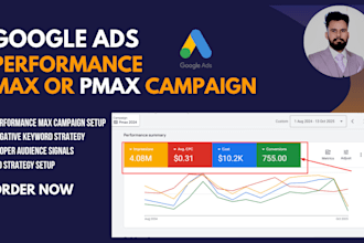 high converting google ads performance max pmax campaign