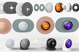 make 3d products,3d smart home device,mobile phone,object design,product render