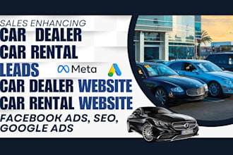 generate car dealer car rental leads build car rental car dealer website