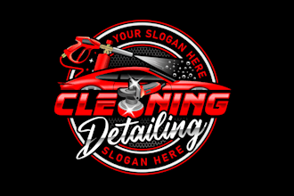 do automotive, repair, car racing and car wash logo