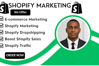 boost shopify sales with shopify marketing and shopify promotion