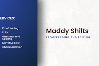 proofread your short story