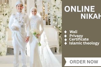 be your online imam for a quick and authentic nikah ceremony