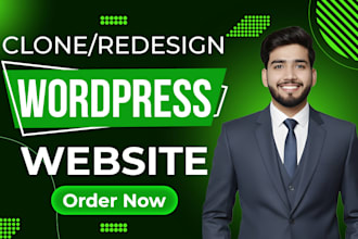 copy, clone, revamp, or duplicate any website into wordpress