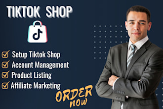setup tik tok shop, tik tok affiliate and tiktok shop marketing