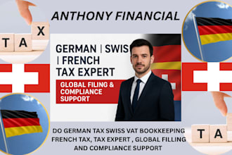 do expert german , swiss tax, french tax services fill with with global support