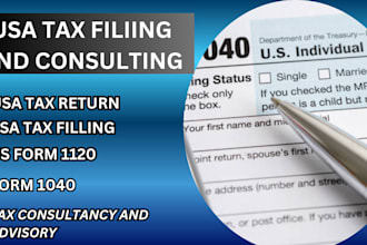 do US tax filing tax return form 1120 form 1040 tax consultant and advisor