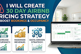 create 30 day airbnb pricing strategy to boost bookings and occupancy