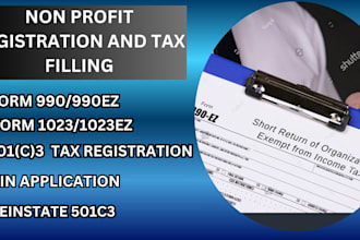 do 501c3 non profit registration form 990, 1023ez reinstate tax exempt ein bylaw