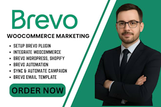 setup brevo woocommerce plugin wordpress integration brevo shopify marketing