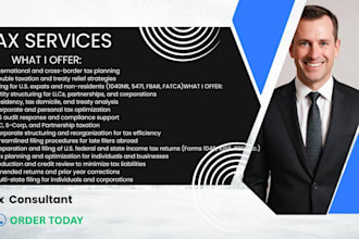 be your US federal and state tax filing expert