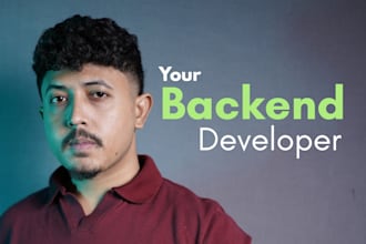 be your backend developer