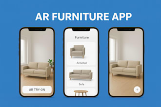 ai ar furniture app, ar decor app, interior design, furniture catalog app