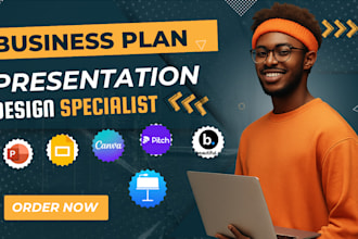 design PPT for bsuiness plan pitch desk marketing slides investor presentation