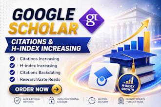 increase google scholar citations, backdate citations