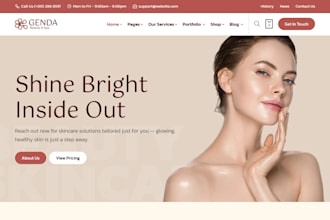 build beauty website skincare website lipstick website body butter, body scrub