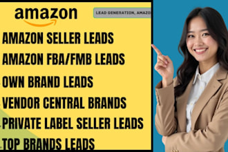 amazon sellers leads and an ecommerce  lead list