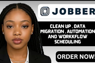 clean jobber account automate workflow tags  payment reports custom booking form
