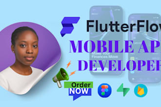 do figma to flutterflow app design ui flutterflow mobile app development flutter