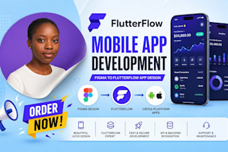 do figma to flutterflow app design ui flutterflow mobile app development flutter