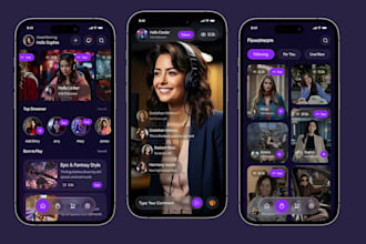 develop live streaming app video streaming iptv  ott vod app streaming website