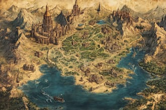 create your fantasy city map