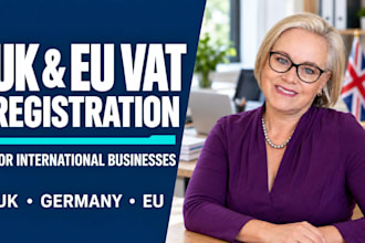 handle UK and eu vat registration for international business