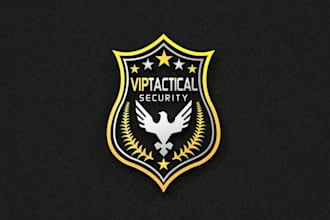 design military tactical security logo design for you