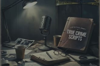 be your scriptwriter for true crime history and documentary videos