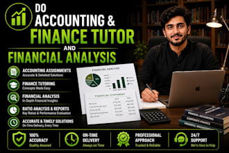 do accounting finance tutor and financial analysis