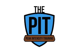 design magnificent powerful training a gym logo