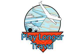 design luxurious travel logo to appeal to busy people