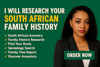 research your south african family history