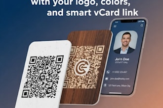 create a custom qr code with your logo, colors, customs
