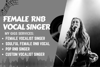 female rnb vocalist singer soulful female vocal singer female pop rnb singer
