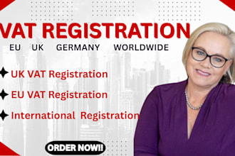 register your business for UK, eu, or international vat