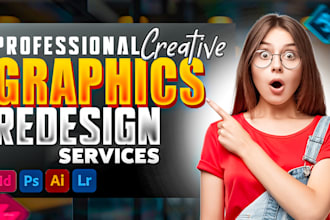 creatively redesign your graphics for a modern and professional look