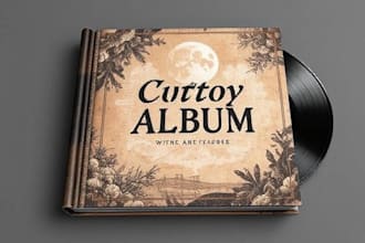 design your custom album cover