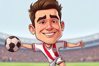 draw carton caricature for you