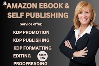 edit and proofread your manuscript for amazon kdp self publishing